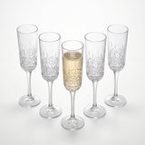 SET 6 COPAS E 181 ML TALLADAS HAPPYWARE
