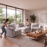 Sofá Modular 3 Cuerpos Conecta
