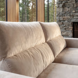 Sofá 2 Cuerpos Dublin Tela Beige - 2.10m a Confección