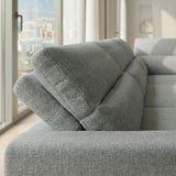 Sofá extensible y reclinable Dublin con Chaise Longue