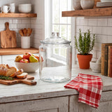 Frasco de vidrio con tapa 21cm