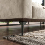 Sofá 2 Cuerpos Palace Single Tela Beige - 1.96m a Confección