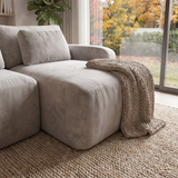 Sofá Extensible Portillo Con Pouf