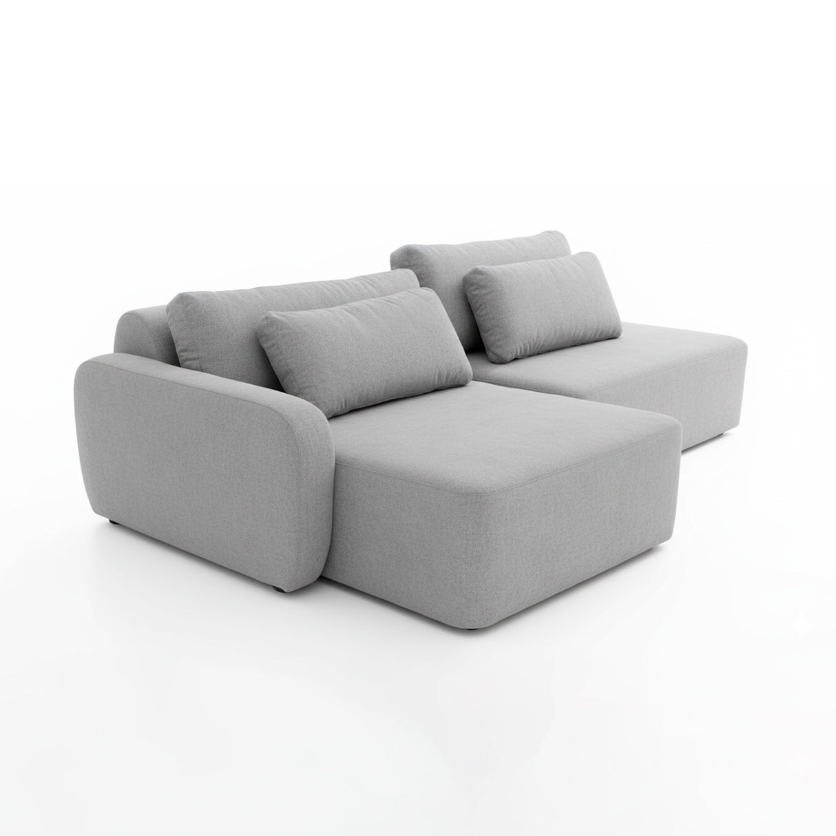 Sofá Extensible Portillo Con Pouf Stock