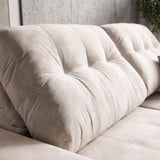 Sofá 2 cuerpos Royalle Tela Beige - 2.70m a Confección