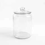 Frasco de vidrio con tapa 25cm