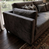 Sofá 2 cuerpos Liberty Tela Gris oscuro - 2.00m a Confección