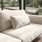 Sofá 2 Cuerpos Palace Single Tela Beige - 1.96m a Confección