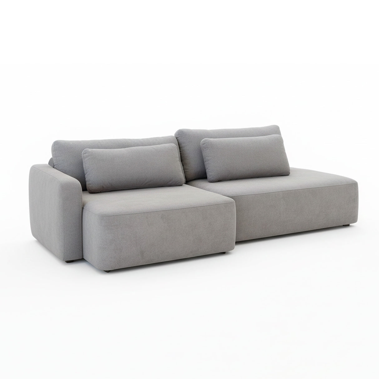 Sofá Extensible Portillo Con Pouf Stock