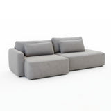 Sofá Extensible Portillo Con Pouf Stock