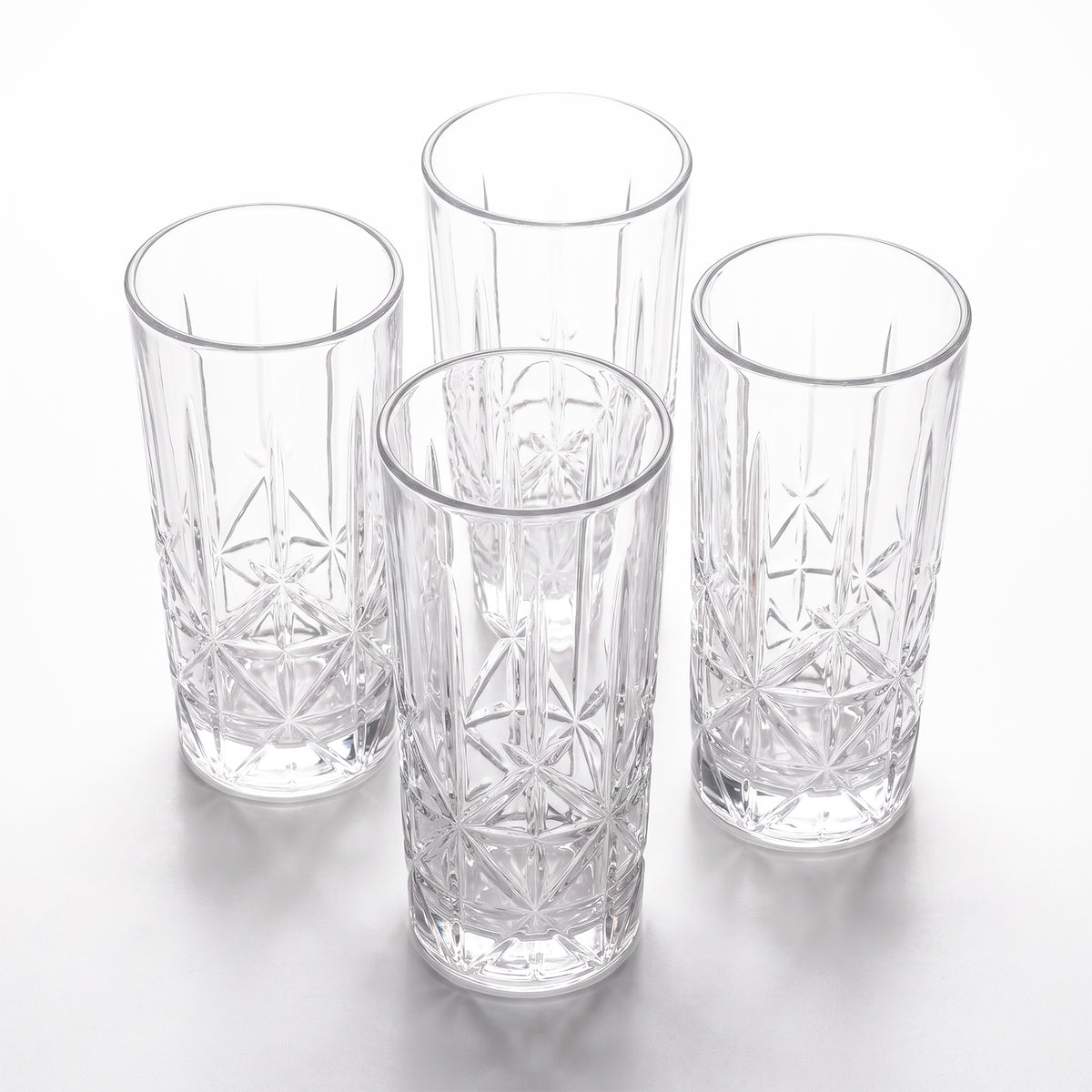 Set 4 vasos Talladis Happyware