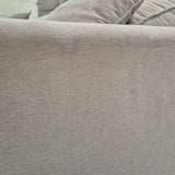 Sofá 2 Cuerpos Soft Tejido Arena -  1.90MT Outlet S/CAMBIO NI DEVOLUCIÓN