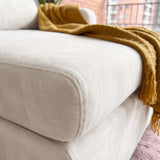 Sofá 2 cuerpos Zurich Tela Beige - 2.08m