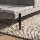 Sofá Cobble con Mesa de Mármol