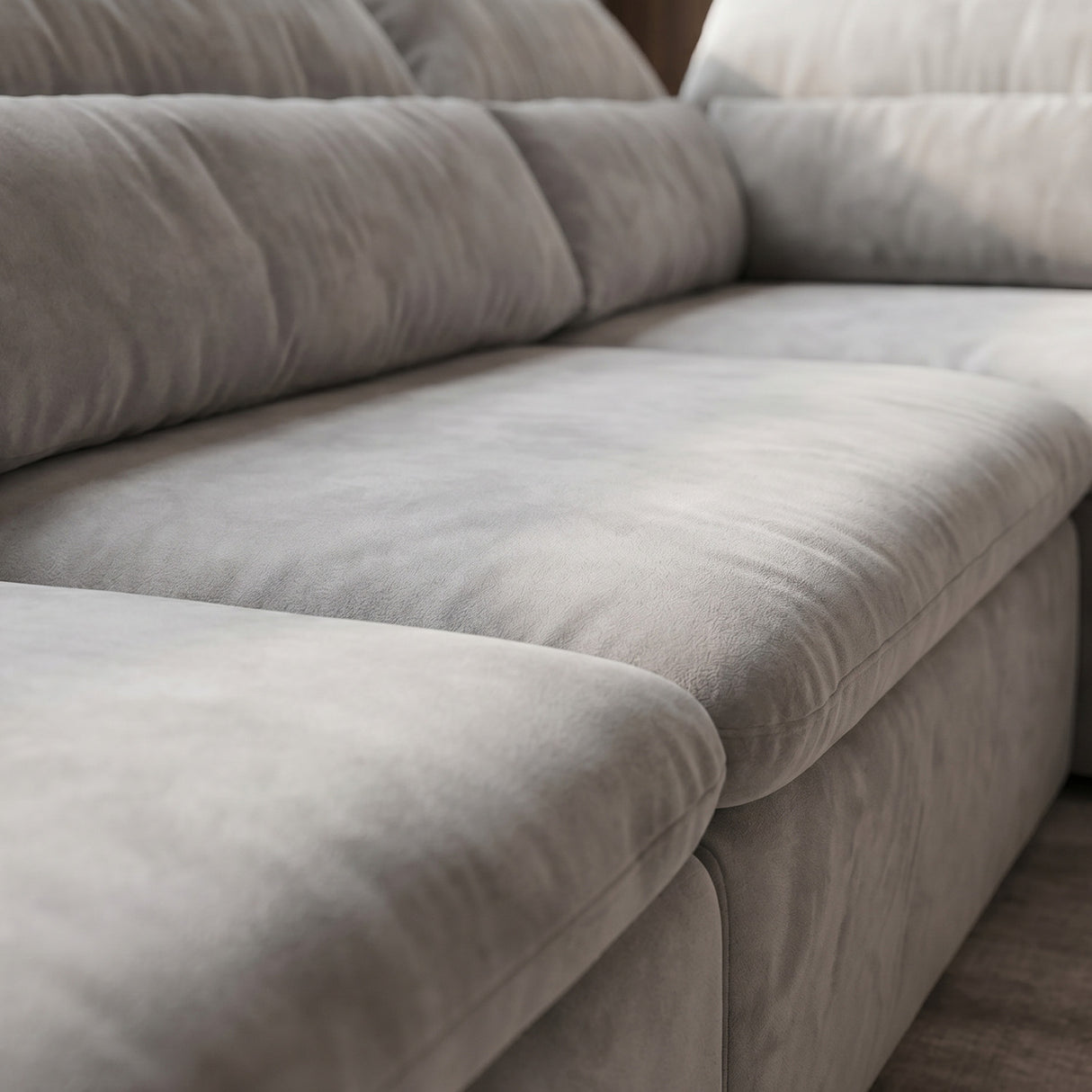 Sofá extensible y reclinable Dublin con Chaise Longue