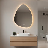 Espejo Led Triangulo Redondo