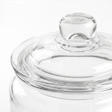 Frasco de vidrio con tapa 25cm
