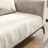 Sofá 2 Cuerpos Palace Single Tela Beige - 1.96m a Confección