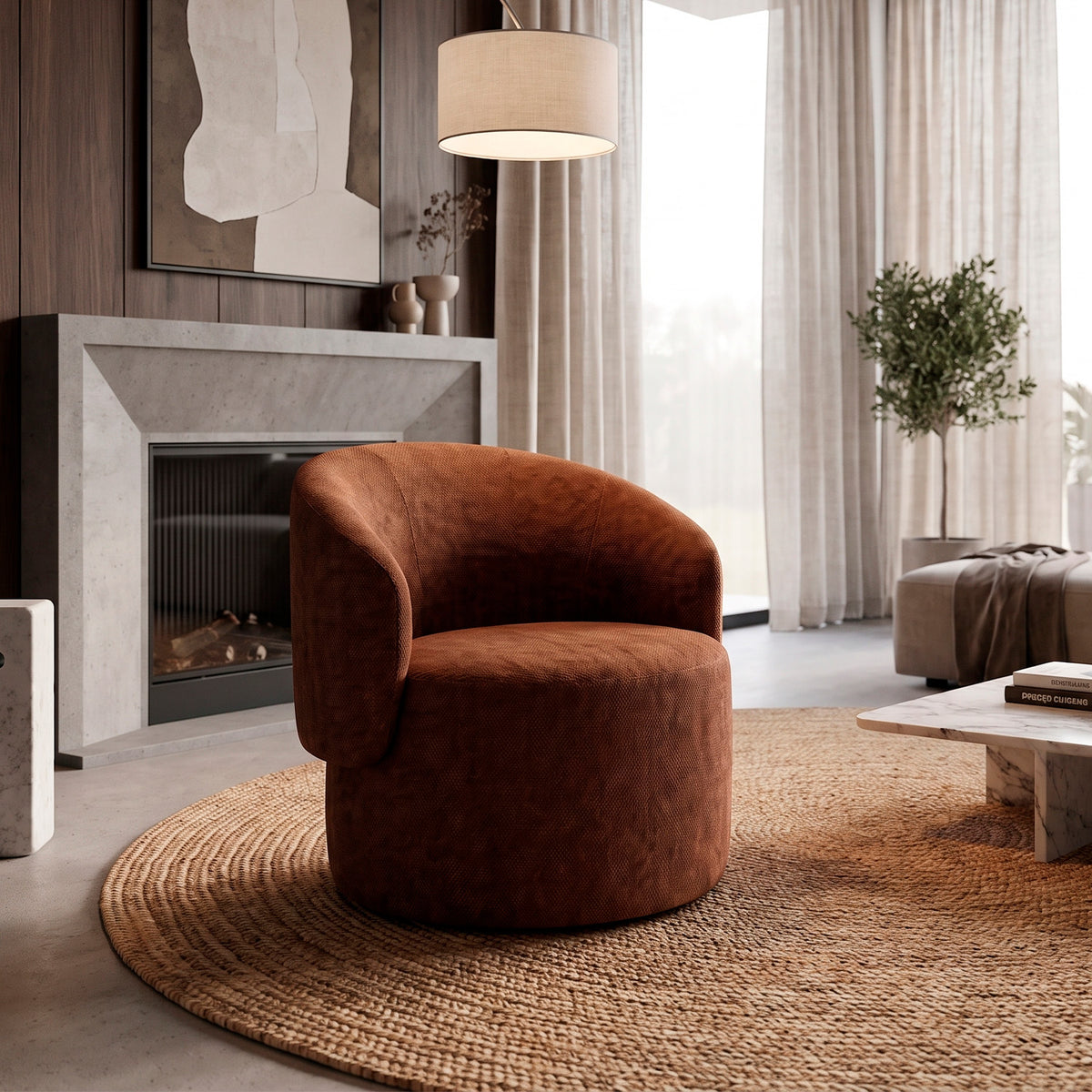 Poltrona Sambaqui Giratoria Premium Stock
