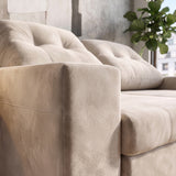 Sofá 2 cuerpos Royalle Tela Beige - 2.70m a Confección