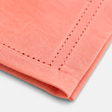 Set 4 servilletas 40 x 40cm picot rosado