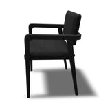 silla de madera negra /  silla negra /  silla color negro