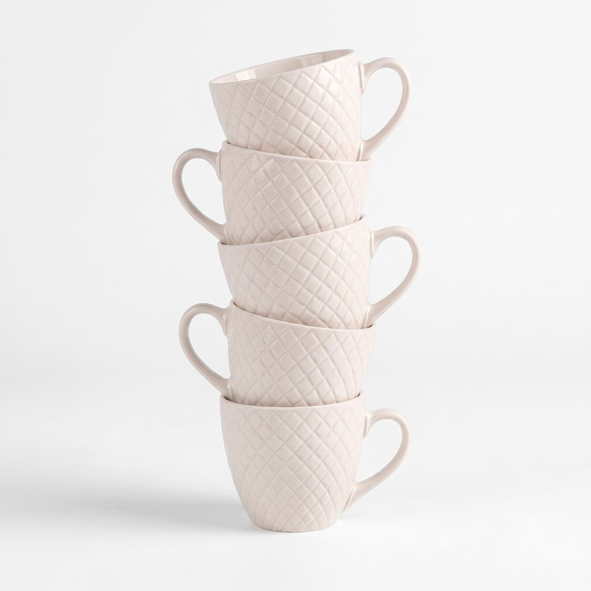 Set 6 Tazas + platillos porcelana Windsor
