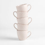 Set 6 Tazas + platillos porcelana Windsor