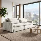 Sofá Modular 2 Cuerpos Treviso Tela Beige - 2.08m a Confección