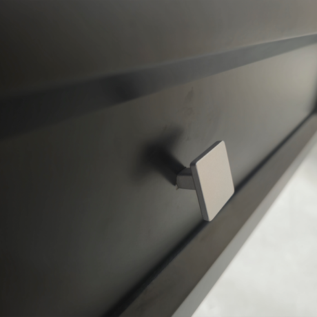 Velador Eva Negro Outlet S/CAMBIO NI DEVOLUCIÓN Re Decora