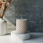 Vela de Cera Burbuja Cilíndrica Baja