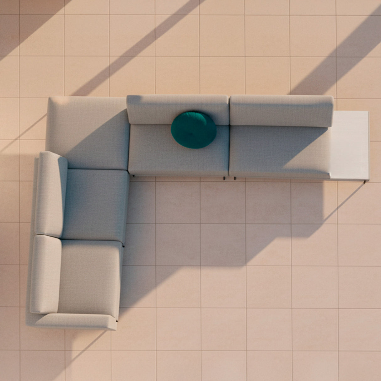 Sofá Cobble en L de Terraza