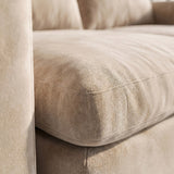Sofa Modular 2 Cuerpos con 2 Poufs Conecta
