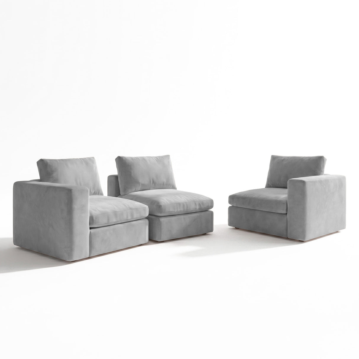 Sofá Modular 3 Cuerpos Conecta