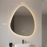 Espejo Led Triangulo Redondo