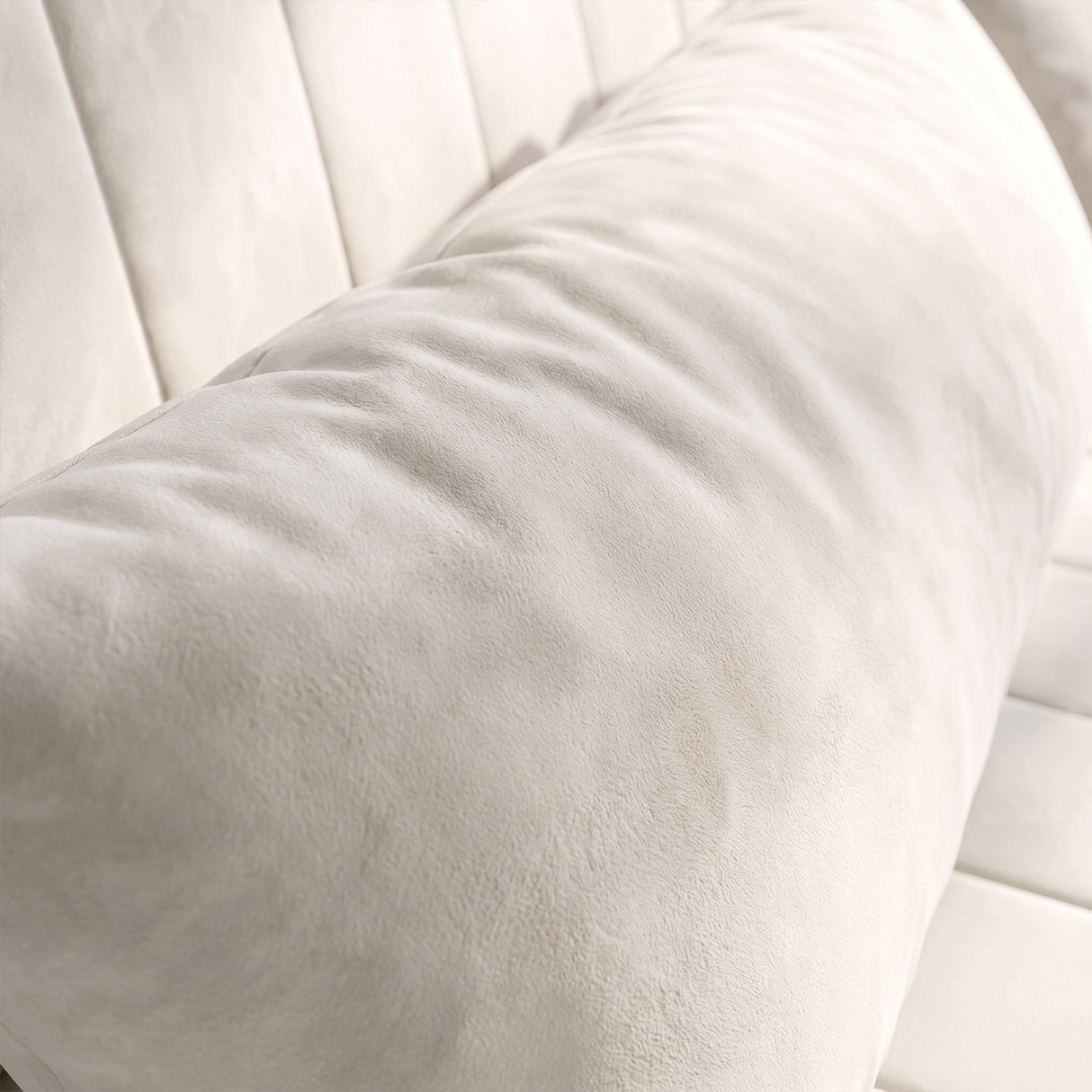 Sofá 2 cuerpos Málaga Tela Beige - 1.50m