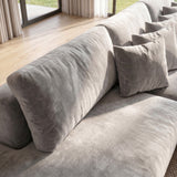 Sofá extensible Solana con pouf