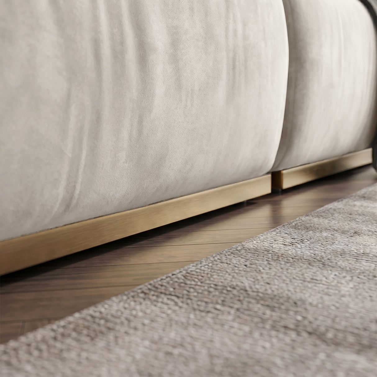 Sofá Modular 3 cuerpos Alba Tela Beige - 3.30m a Confección