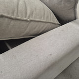 Sofá 2 Cuerpos Soft Tejido Arena -  1.90MT Outlet S/CAMBIO NI DEVOLUCIÓN