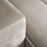 Sofá Extensible y Reclinable Toquio Tejido Arena 2388 Impermeabilizado - 2.04MT Stock