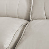 Sofá Extensible y Reclinable Toquio Tejido Arena 2388 Impermeabilizado - 2.04MT Stock