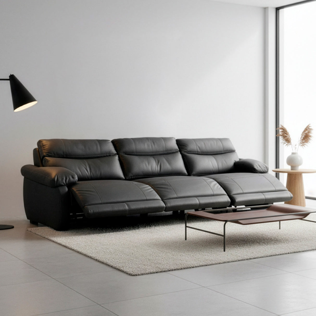 Sofá Elbrus De Cuero Stock