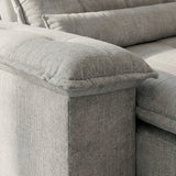 Sofá 3 Cuerpos Prediletto Tela Blanco - 3.60m