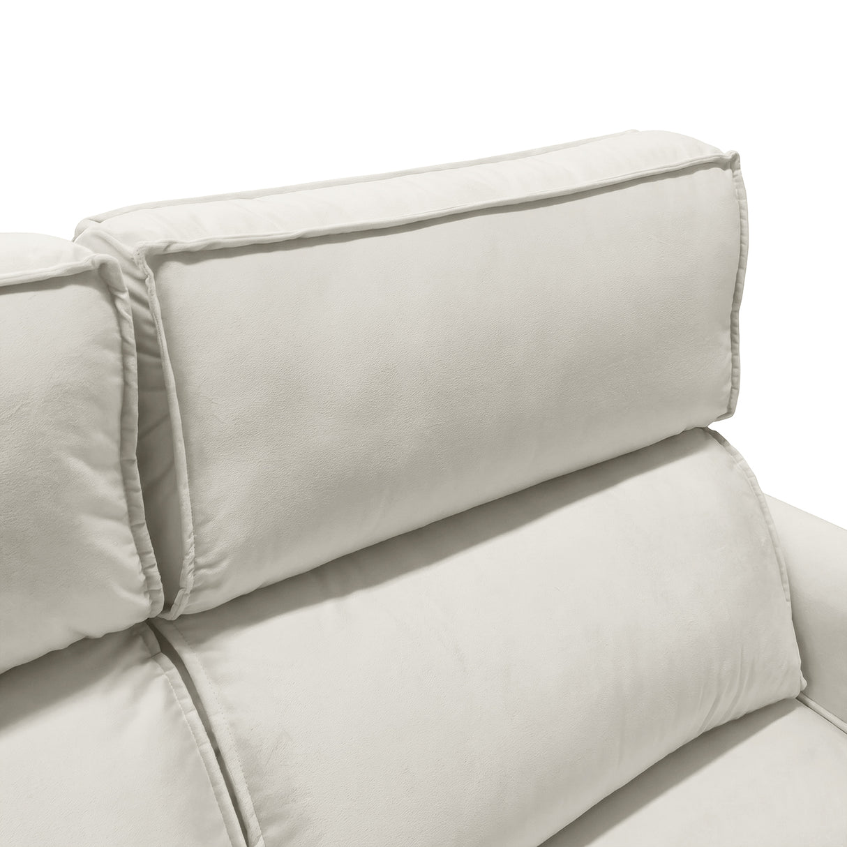 Sofá 2 Cuerpos Santiago Tela Beige - 1.70m Stock