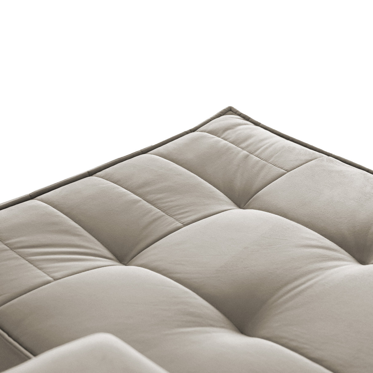 Sofá Extensible y Reclinable Toquio Tejido Arena 2388 Impermeabilizado - 2.04MT Stock