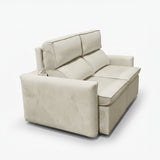 Sofá 2 Cuerpos Santiago Tela Beige - 1.70m Stock