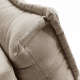 Sofá 2 Cuerpos Vancouver Tejido Beige 1002 - 1.84m Stock