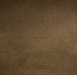 Sofá Arami con chaise longue derecho Tela marrón oscuro - 2.45mt stock