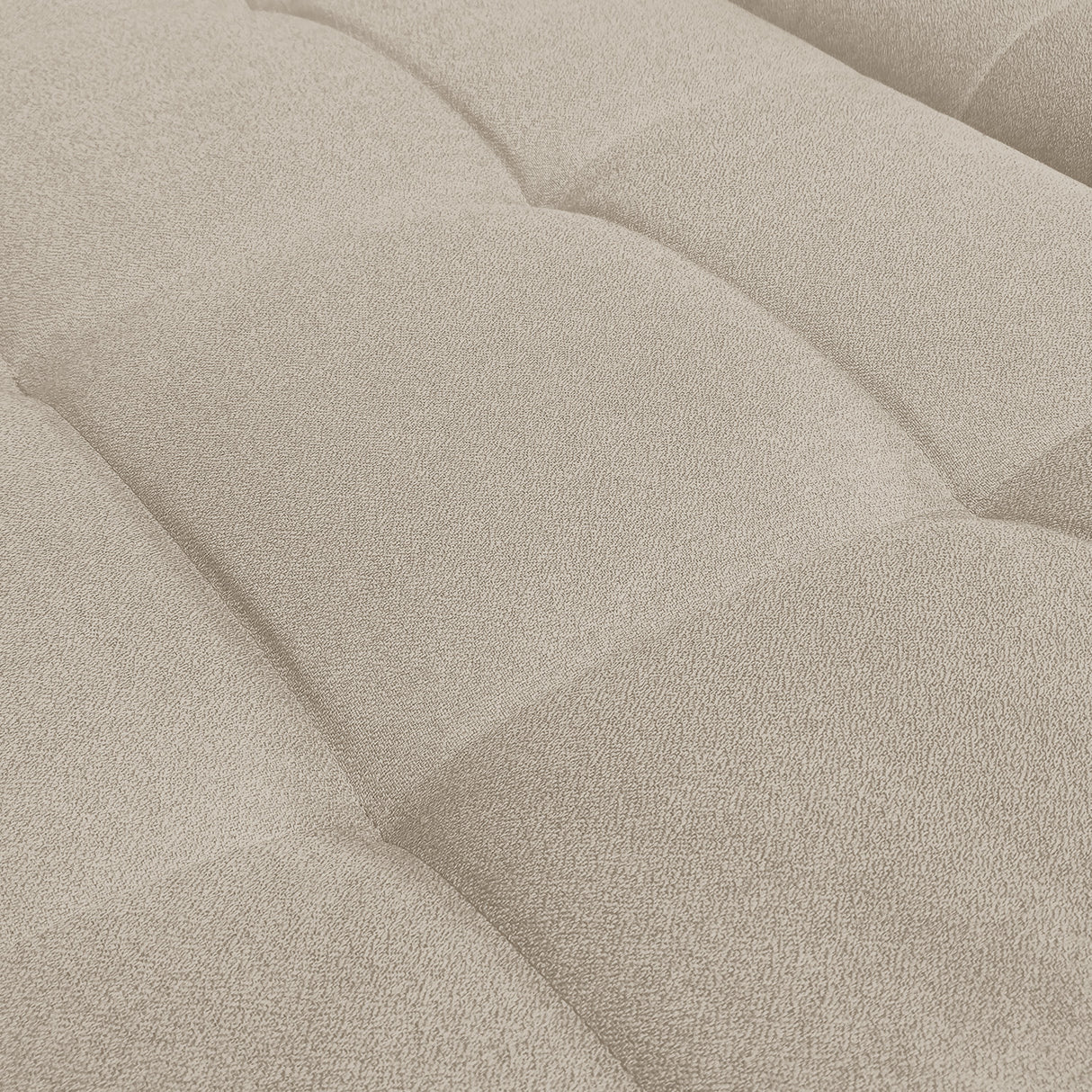 Sofá 2 Cuerpos Vancouver Tejido Beige 1002 - 1.84m Stock