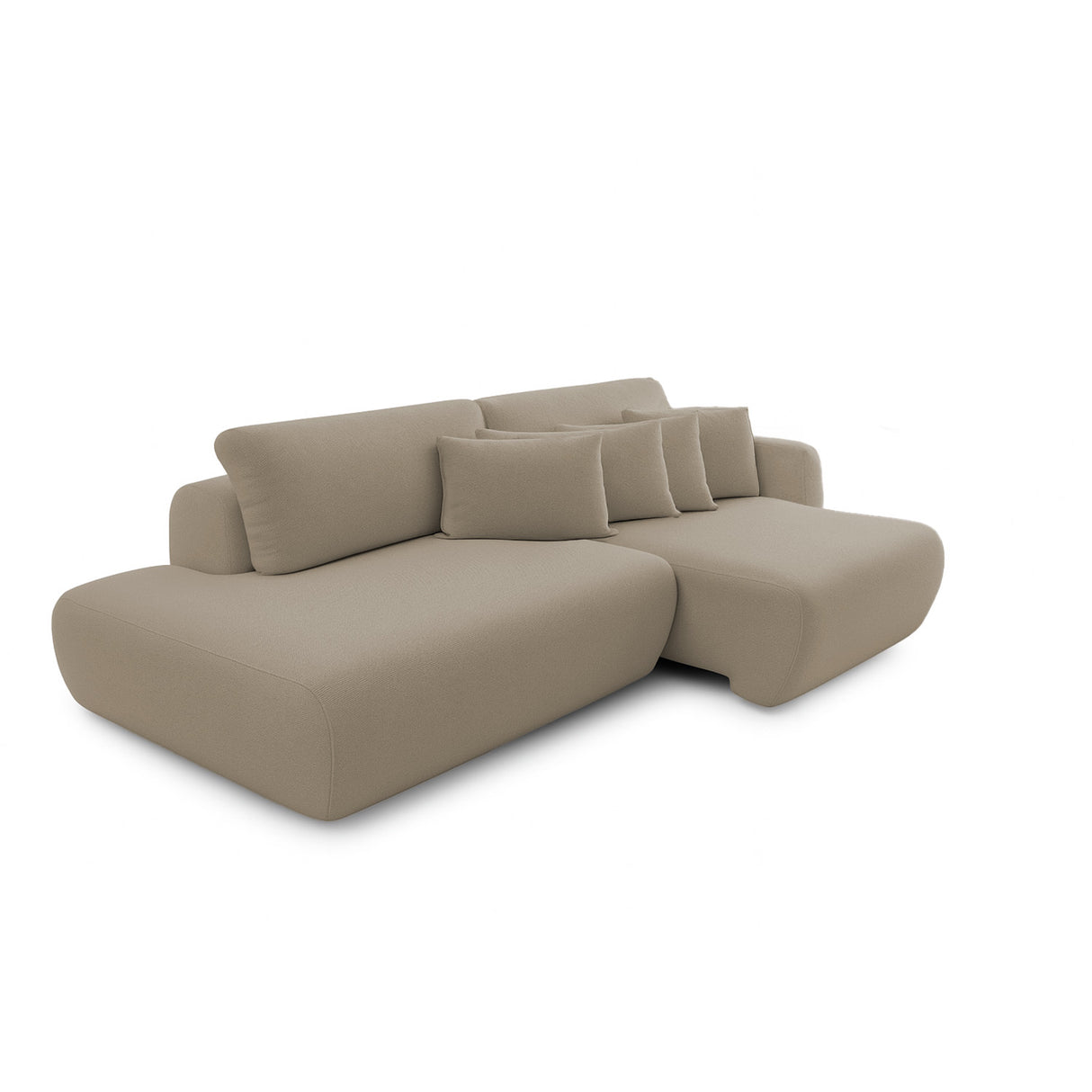 Sofá extensible Solana con pouf